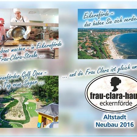 Apartmán Frau-Clara-Haus-Ecke-4 Eckernförde Exteriér fotografie
